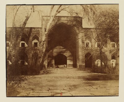 Ispahan, collège Medresseh Maderi Shah Sultan Hussein madrasa de la mère du Shah - Luigi Pesce